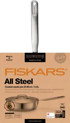 Fiskars All Steel paistokasari 26 cm - 4