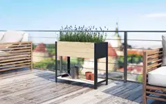 Upyard istutuslaatikko Modern korkea 78x36 - 2