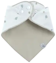 Lässig kuolalappu 2-pack Floral - 4