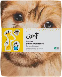 Lasten pussilakanasetti Doggy 150x210+50x60 cm - 3