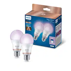 Philips Smart Lighting Älylamppu 13W A60 E27 2200-6500K 1521lm RGB 2kpl - 2