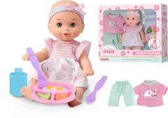Little Cherub-Nukke Ja Ruokatarvikkeita - 1