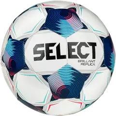 Select Brillant Replica v25 jalkapallo, koko 5 - White/blue - 1