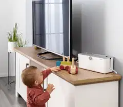 Reer kaapeliboksi sähköjohtojen turvalliseen säilytykseen lapsilukolla, tilava - 13