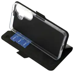 Wave Book Case, Samsung Galaxy S26+ 5G, Musta - 5