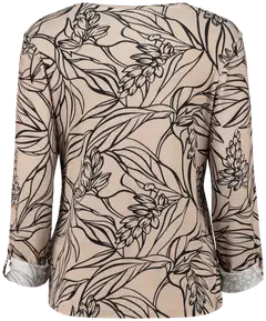Zabaione naisten paitis Al44ina - D2910 black beige - 3