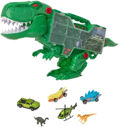 Teamsterz lelu Beast Machines T-Rex Transporter ja autot - 7