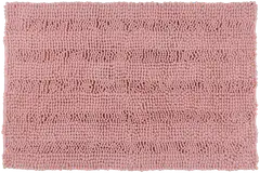 House kylpyhuonematto Chenille Stripe 50x80 cm, roosa - 1