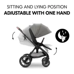 Yhdistelmävaunut Comfort N Care Air Set 0-25 kg tummanharmaa - 23