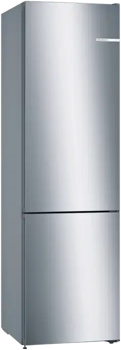 Bosch Serie 4 jääkaappipakastin 186 x 60 cm inox-look - 1