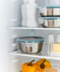 Rotho ruoansäilytyspurkki 0,9 l teräs - 4
