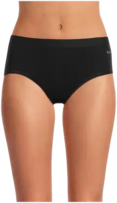 Actuelle naisten alushousut midi bambu AC-NOS-249 - Black - 1