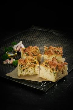 Fazer Leipurit Herkkufocaccia Valkosipuli kpl