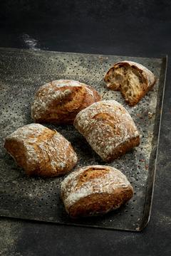 Fazer Leipurit rouheciabatta kpl vehnäleipä