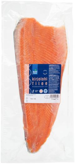 Kotimaista Ruodoton kirjolohifilee pakaste n800g