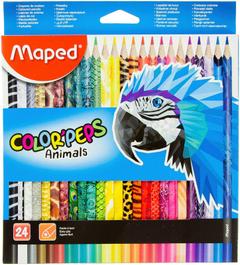 Maped Animals puuvärit 24 kpl