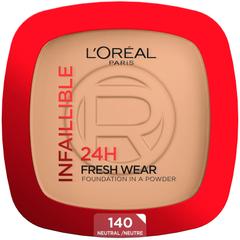 L'Oréal Paris Infaillible 24H Fresh Wear Foundation in a Powder 140 Neutral Undertone 30 ml
