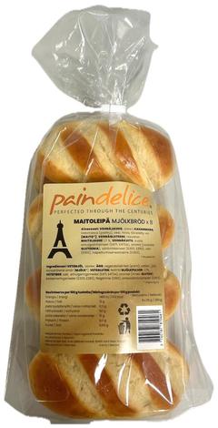 Paindelice maitoleipä 8kpl/280g