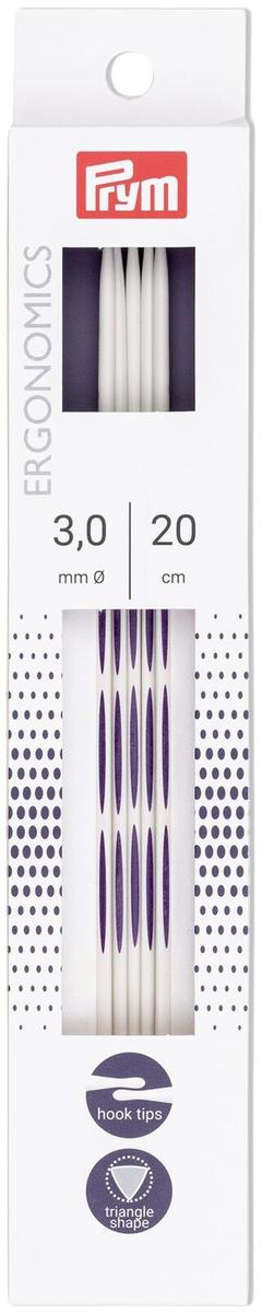 Prym sukkapuikko ergonominen 20cm - 3mm