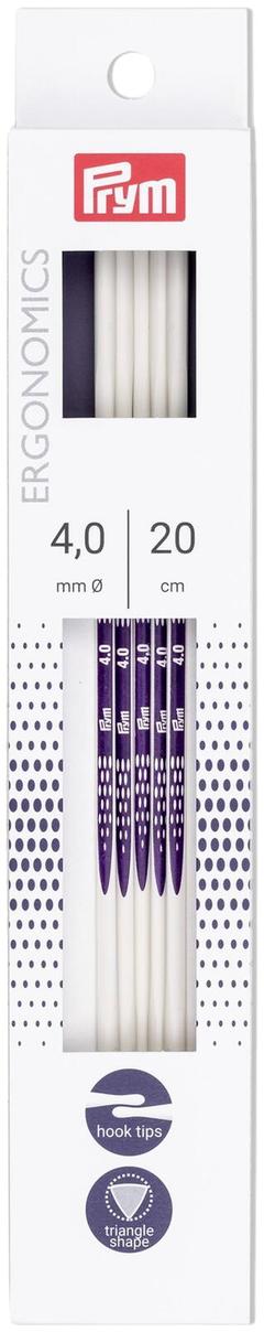Prym sukkapuikko ergonominen 20cm - 4mm