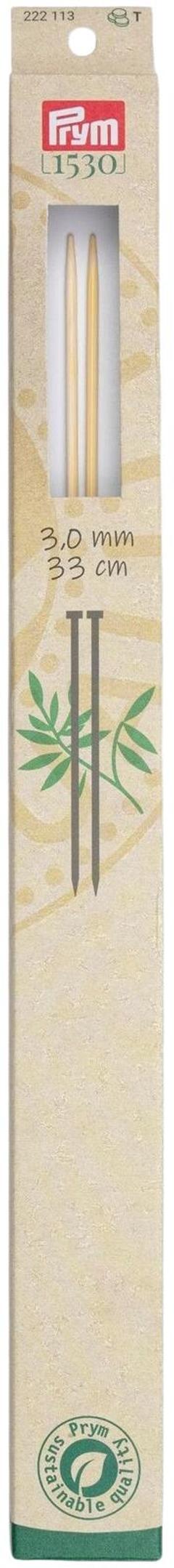 Prym neulepuikko 3,0 33cm bambu