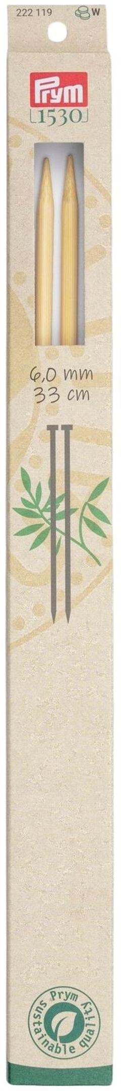 Prym neulepuikko 6,0 33cm bambu