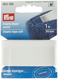 Prym resorikuminauha 30 mm valkoinen 1 m/pakkaus