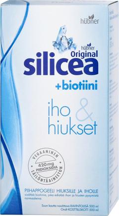 Silicea Original+biotiini piihappogeeli 500ml