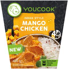 Youcook Indian Style Mango Chicken valmisateria 420 g