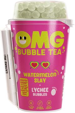 OMG Bubble Tea kuplatee vesimeloni ja litsi 0,265 ml