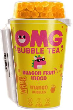 OMG Bubble Tea kuplatee lohikäärmehedelmä ja mango 0,265 ml