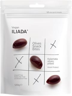 Iliada kivettömät kalamata-oliviit 120g