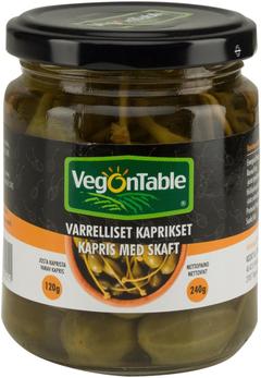 VegOnTable varrelliset kaprikset 240/120g
