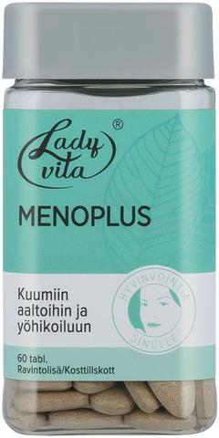 Ladyvita Menoplus Puna-apila-humala-vitamiinitabletti 60 tabl/38g