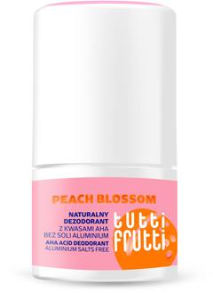 TUTTI FRUTTI Alumiinivapaa deodorantti PEACH BLOSSOM and AHAs almond, shikimic, lactic 50ml