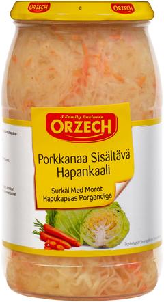 Orzech Hapankaali porkkanalla 800/ 600g