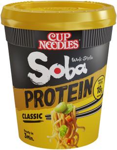 Nissin Soba Cup Protein Classic 92g, pikanuudeli