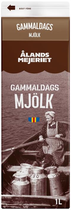 Ålandsmejeriet gammaldags mjölk 1 l