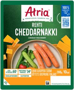 Atria Rehti Cheddar nakki 280g