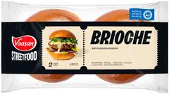Vaasan Street Food Brioche burgerisämpylä 2 kpl 160 g