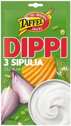 Taffel 3 sipulia dippi 16g
