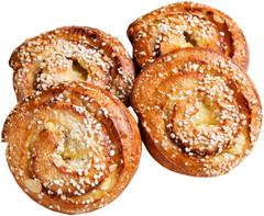 PutaanPulla Rahkakierrepulla 4 kpl/320g rahkapulla