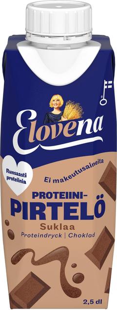 Elovena 2,5dl suklaa proteiinipirtelö