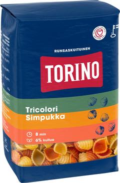 Torino 425g tricolori simpukkapasta