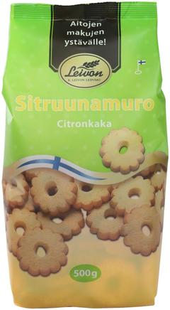 Leivon Sitruunamuro-pikkuleipä 500 g