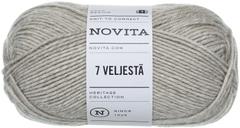Novita lanka 7 Veljestä 100 g hiekka 060