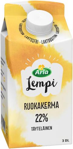 Arla Lempi Ruokakerma 3 dl 22% laktoositon
