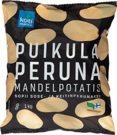Kotimaista puikulaperunapussi 1 kg