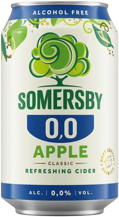 Somersby Apple alkoholiton omenasiideri 0,0 % tölkki 0,33 L