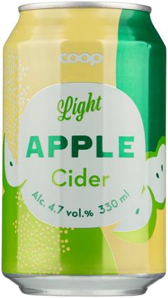 Coop Light Apple Cider 4,7 % 0,33 l tlk